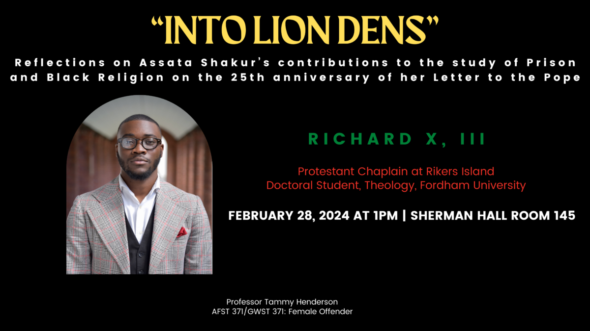 “Into lion dens” with Richard X, III